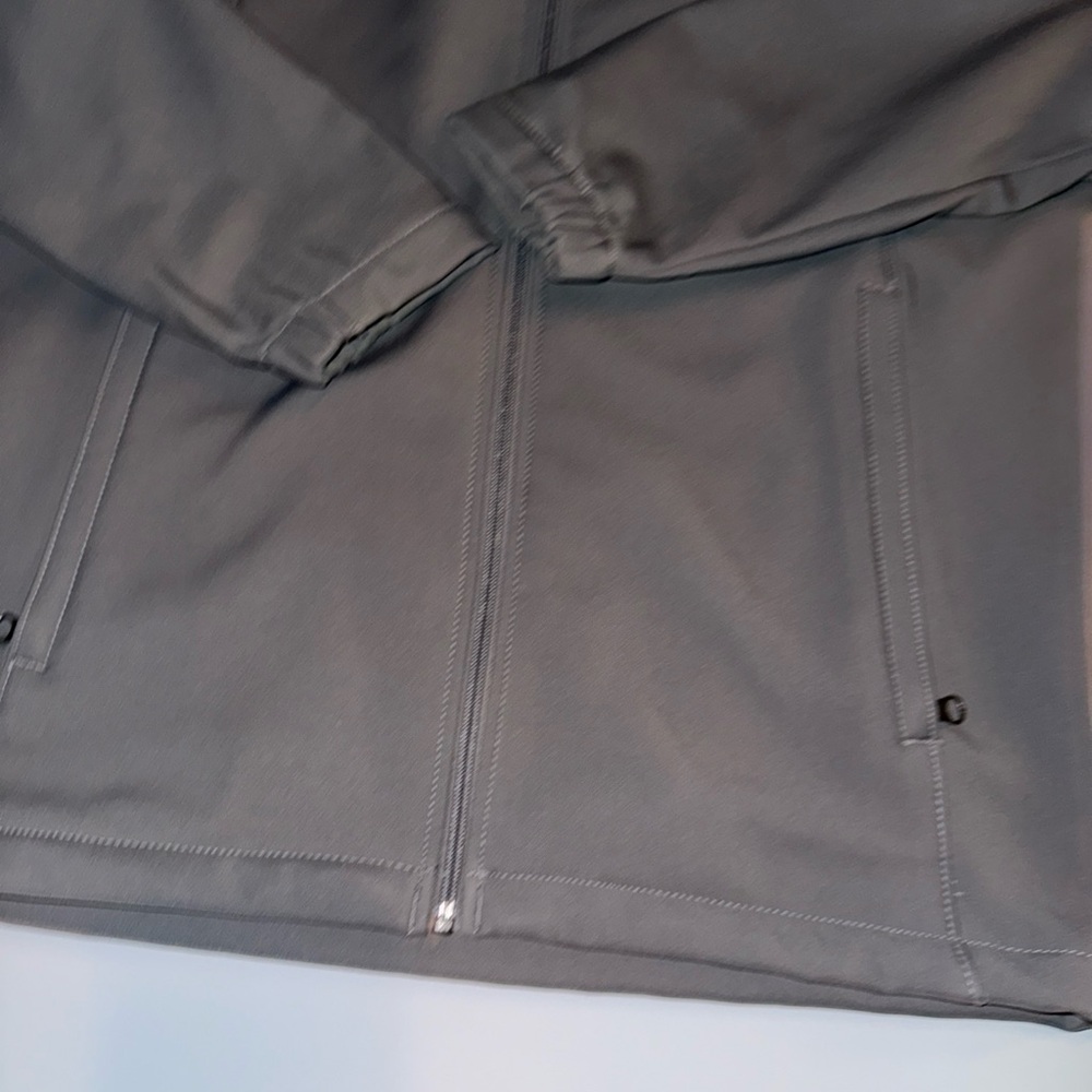 Columbia Softshell Jacket Men's Size Small Gray Full Zip - Picture 6 of 8